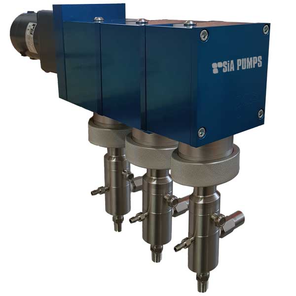 Chemical Injection Pump Multiplex Configuration - 3 heads