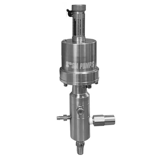 Pneumatic Chemical Injection Pump 2.25" Air Drive